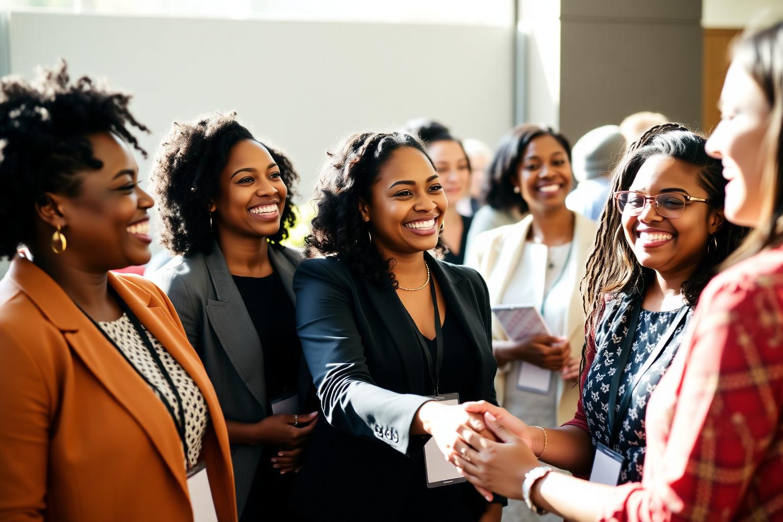 Comunidad de mujeres empresarias en el encuentro