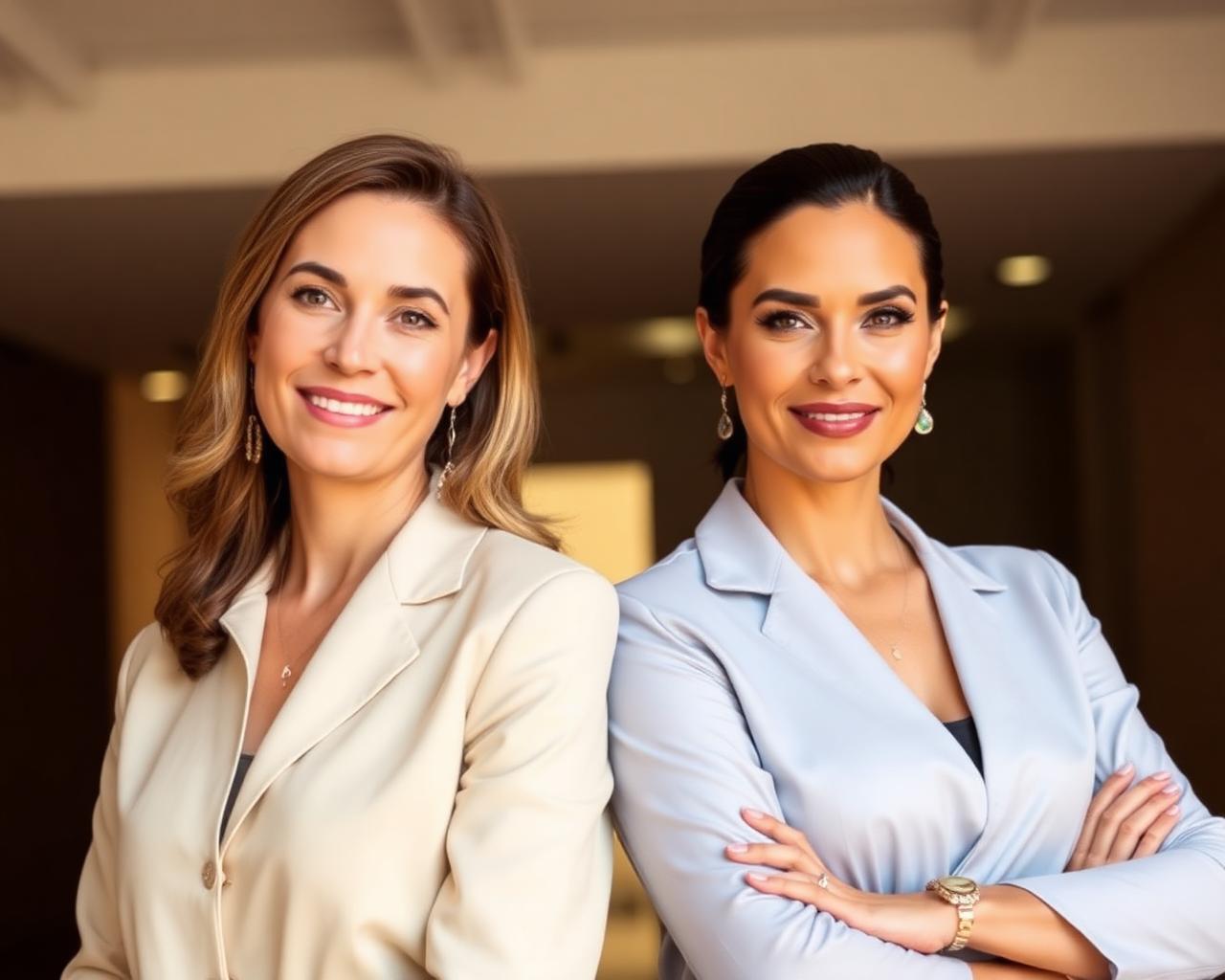 Cristina Pereira y Xabrina Rodrigues