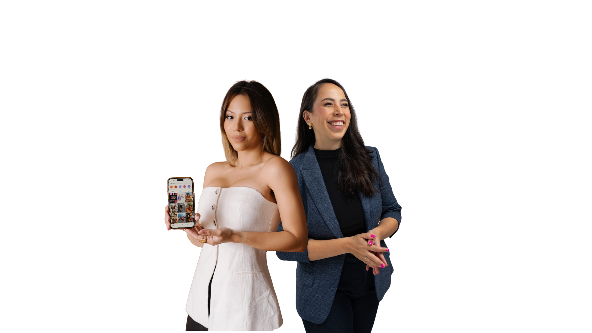 Cristina Pereira y Xabrina Rodrigues
